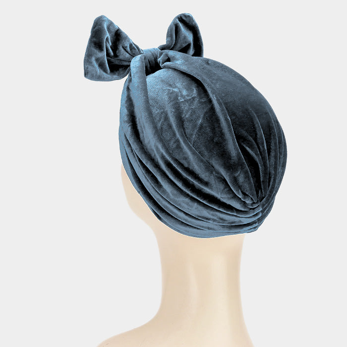 iLLASPARKZ Big Bowknot Turban Beanie