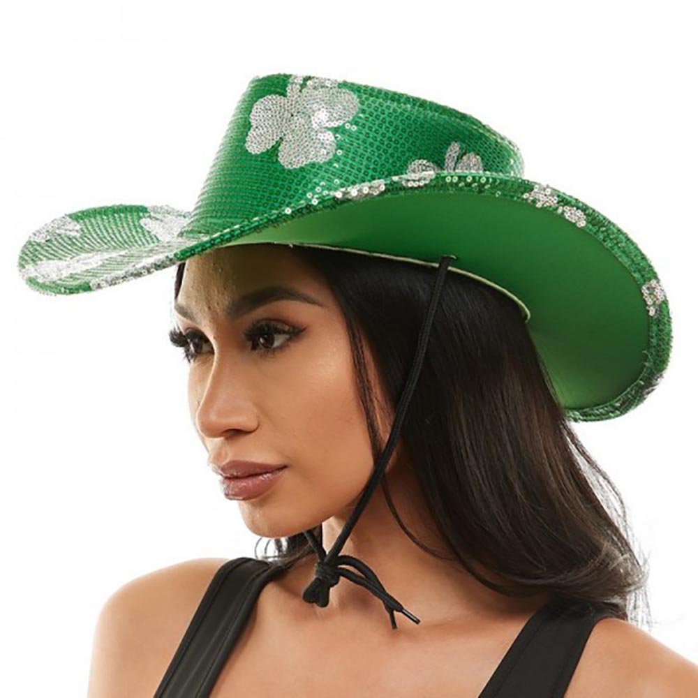 iLLASPARKZ St. Patrick's Day Shamrock Clover Hat