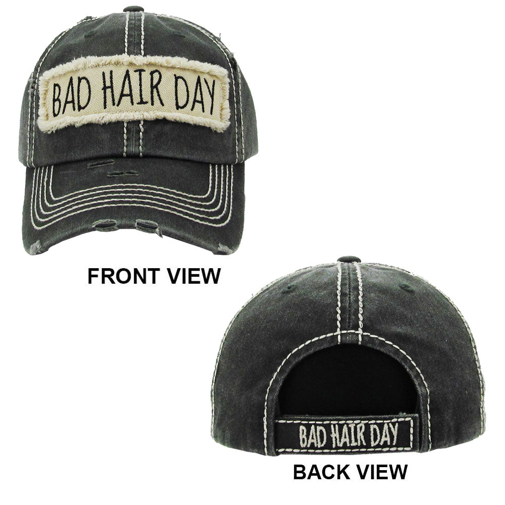 iLLASPARKZ Bad Hair Day Vintage Baseball Cap