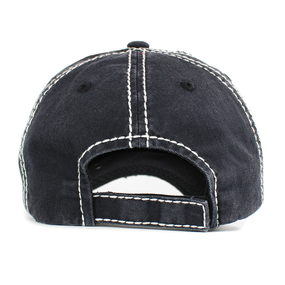 iLLASPARKZ MAMA FUEL Message Coffee Vintage Baseball Cap