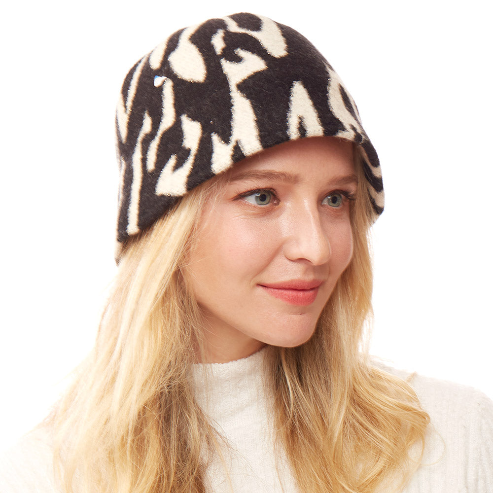 iLLASPARKZ Animal Patterned Soft Fabric Bucket Hat