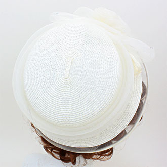 iLLASPARKZ Polypropylene Dressy Flower Hat