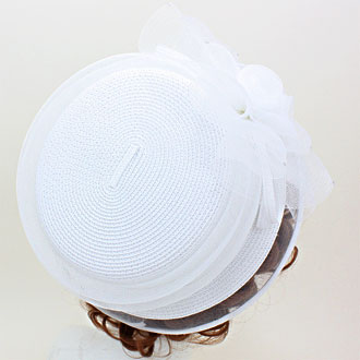 iLLASPARKZ Polypropylene Dressy Flower Hat