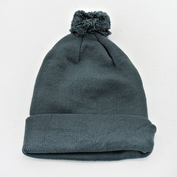 iLLASPARKZ Fold Over Knit Pom Pom Beanie Hat