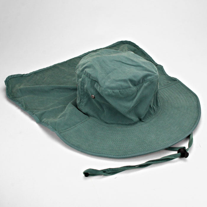 iLLASPARKZ Safari Bucket Hat With Flap Neck Cover