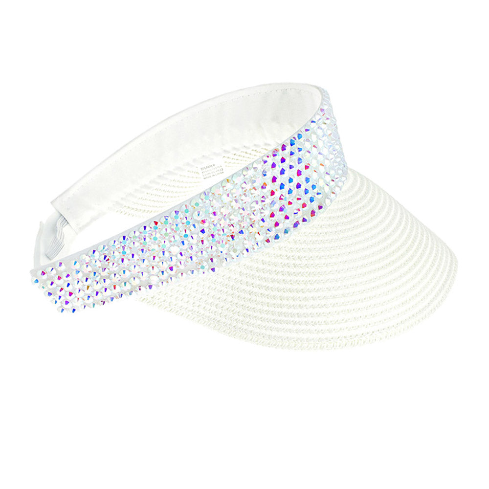 iLLASPARKZ Bling Studded Visor Hat