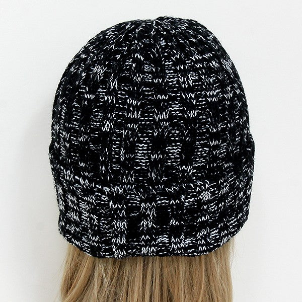 iLLASPARKZ Acrylic Linear Weave Beanie