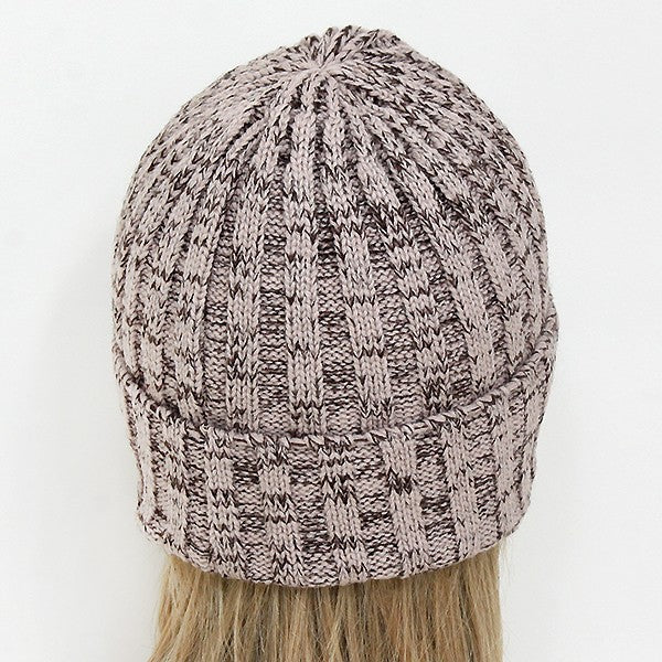 iLLASPARKZ Acrylic Linear Weave Beanie