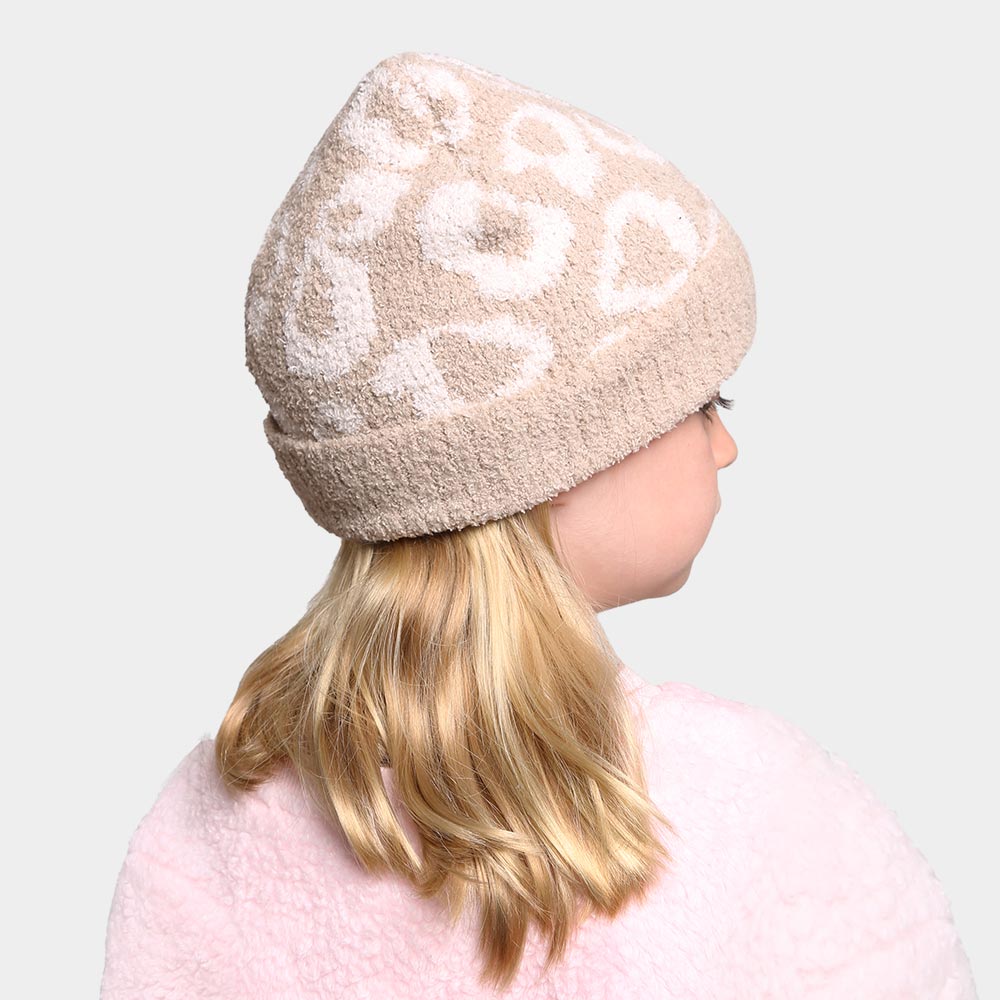 iLLASPARKZ Leopard Patterned Kids Beanie Hat