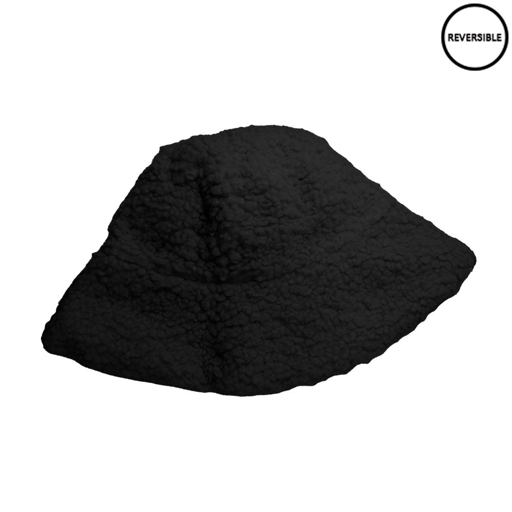 iLLASPARKZ Faux Fur Sherpa Reversible Bucket Hat