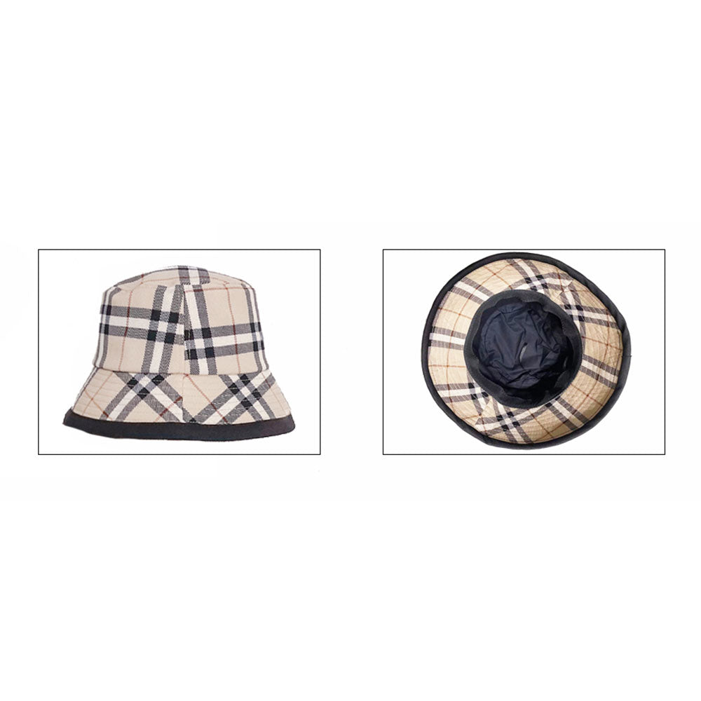 iLLASPARKZ Plaid Check Patterned Bucket Hat