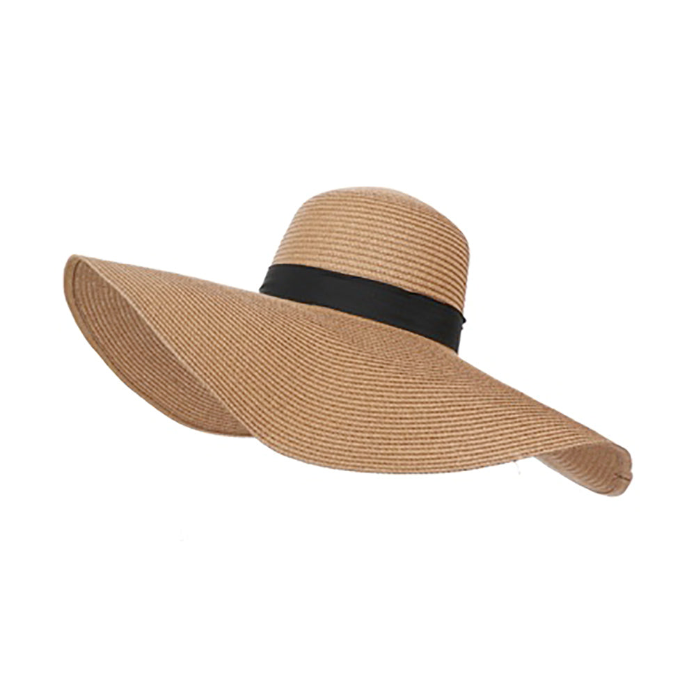 iLLASPARKZ Straw Floppy Beach Sun Hat