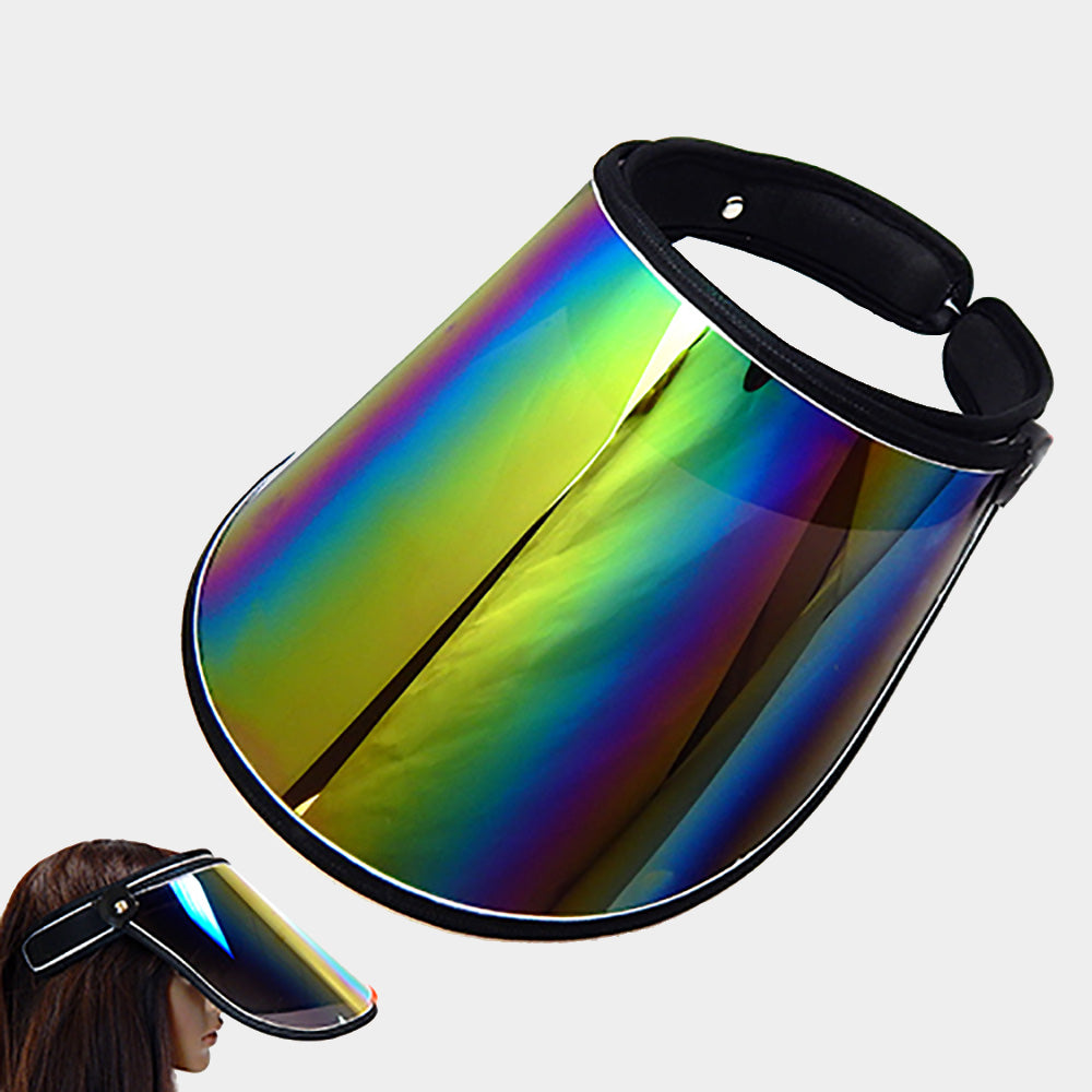 iLLASPARKZ Hologram Fashion Visor Sun Hat