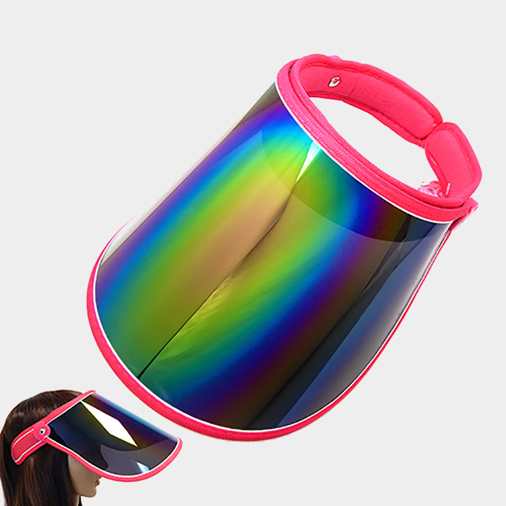 iLLASPARKZ Hologram Fashion Visor Sun Hat