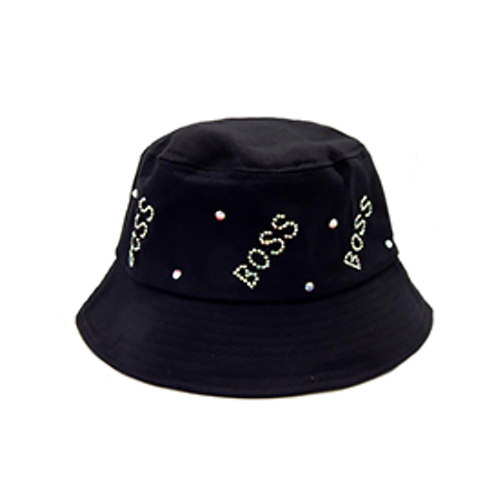 iLLASPARKZ BOSS Bling Message Bucket Hat