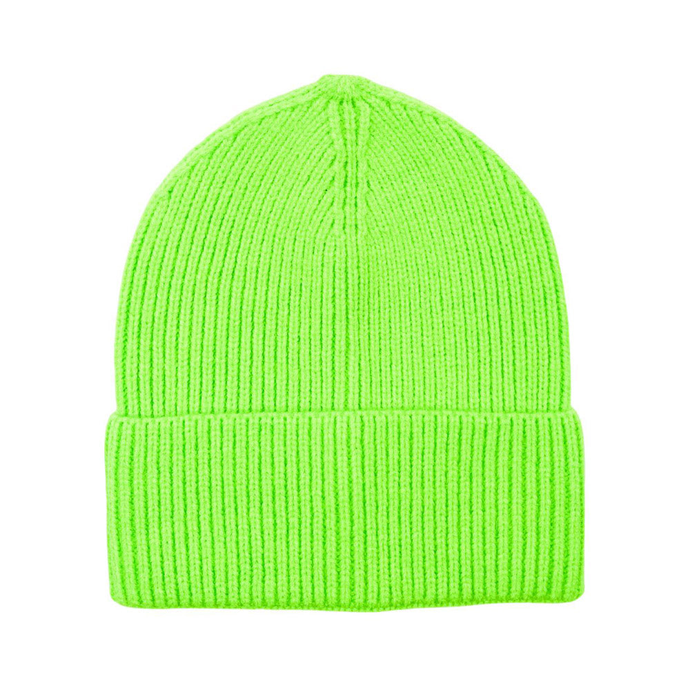 iLLASPARKZ Solid Rib Knit Cuff Beanie Hat