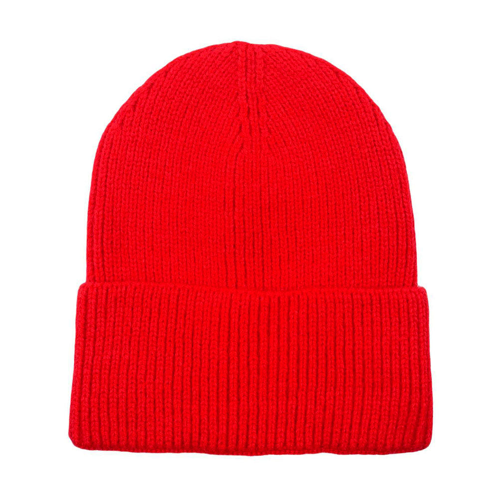 iLLASPARKZ Solid Rib Knit Cuff Beanie Hat