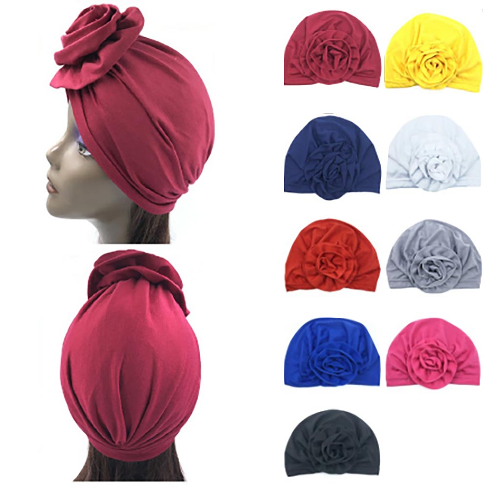 iLLASPARKZ Solid Turban Hat