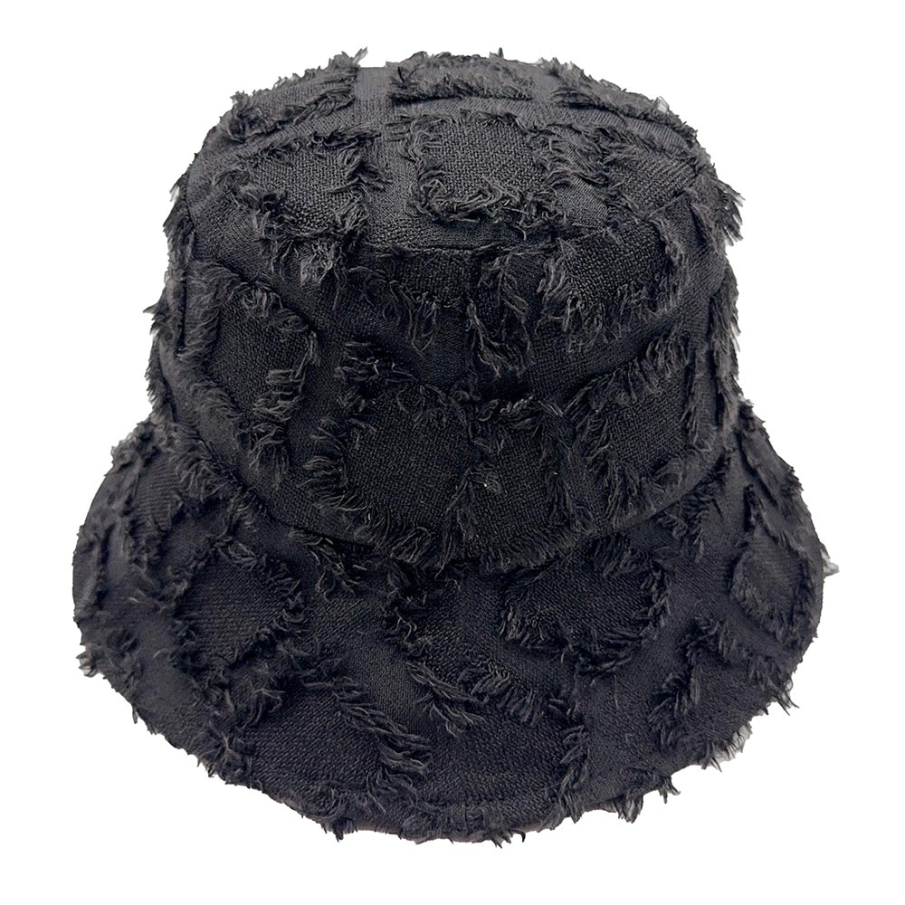 iLLASPARKZ Distressed Denim Bucket Hat