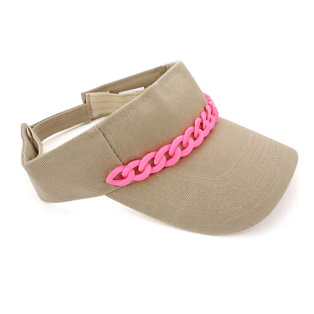 iLLASPARKZ Chain Band Visor Hat