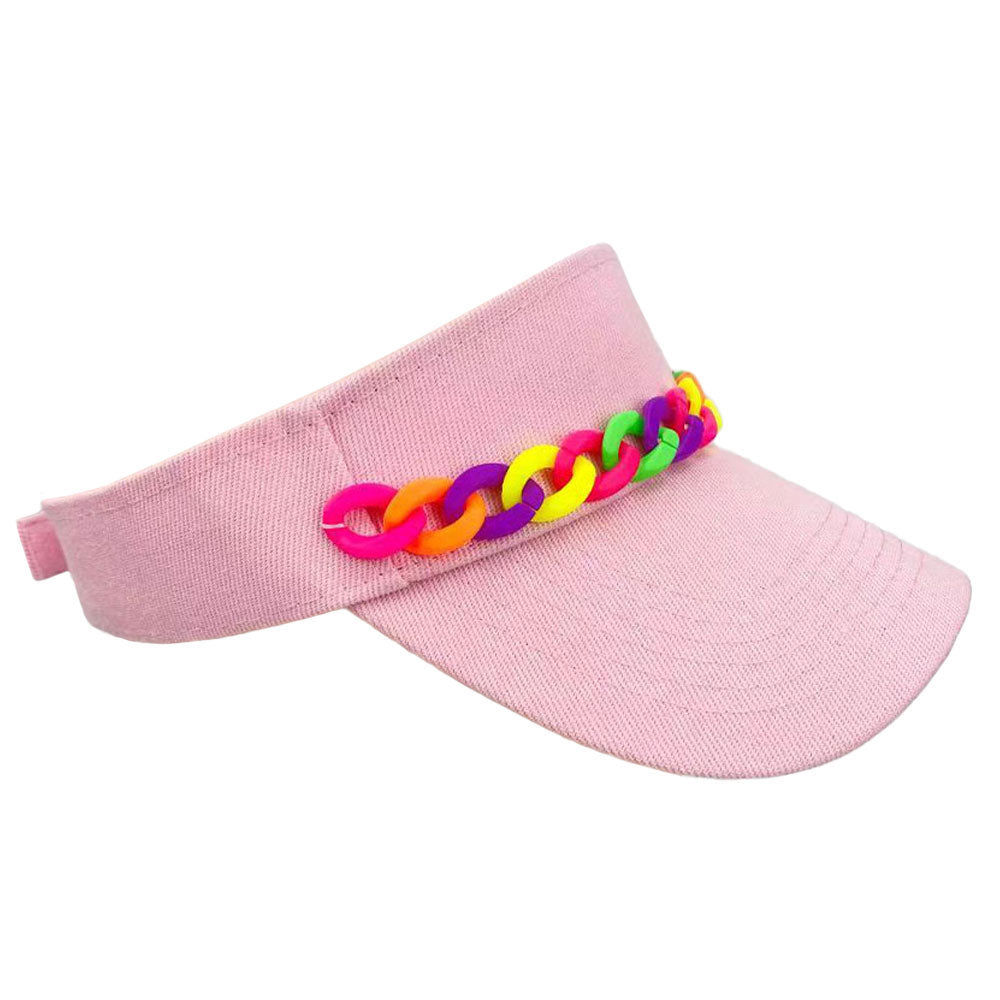 iLLASPARKZ Chain Band Visor Hat