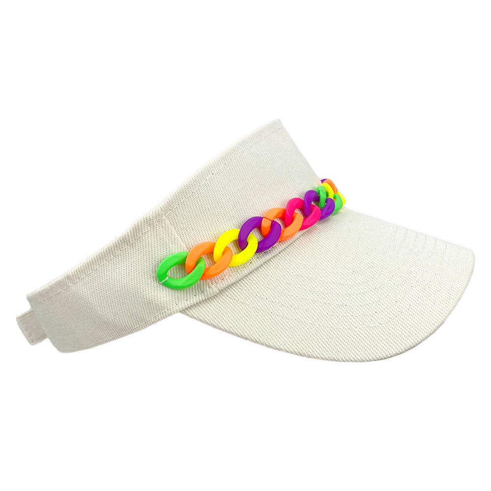 iLLASPARKZ Chain Band Visor Hat