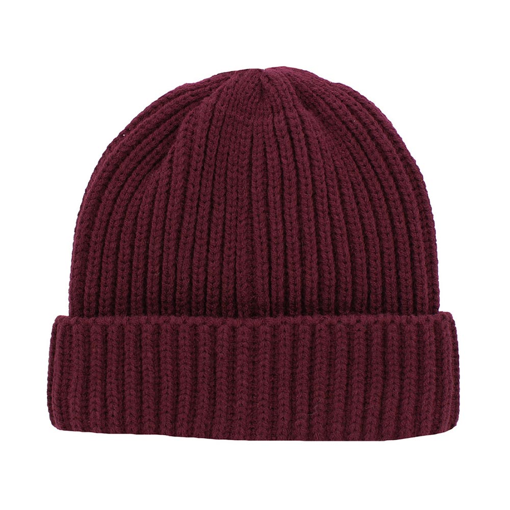 iLLASPARKZ Ribbed Knit Cuffed Beanie Hat