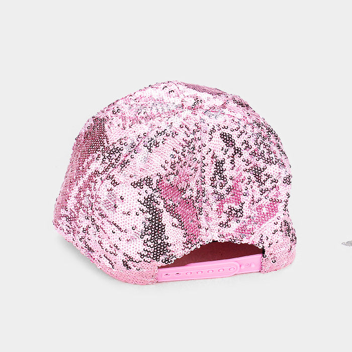 iLLASPARKZ Sequin Baseball Cap