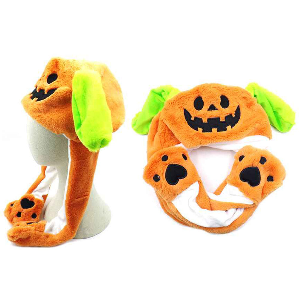 iLLASPARKZ Halloween Pumpkin Ear Flap Hat