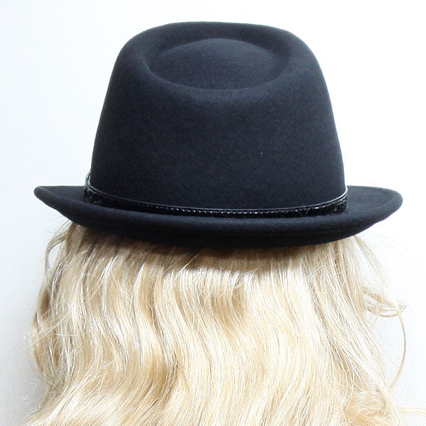 iLLASPARKZ Vinyl Pamoa Wool Fedora