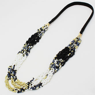 iLLASPARKZ Boho Bead Stretch Headband