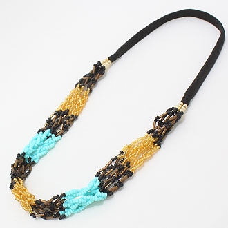 iLLASPARKZ Boho Bead Stretch Headband