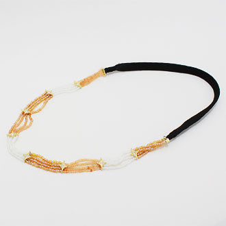 iLLASPARKZ Segmented Seed Bead Headband