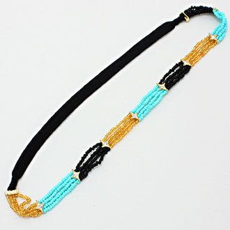 iLLASPARKZ Segmented Seed Bead Headband