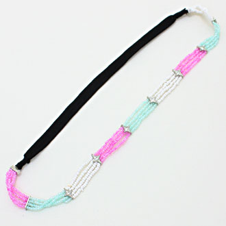 iLLASPARKZ Segmented Seed Bead Headband