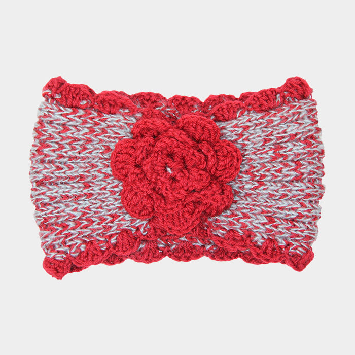 iLLASPARKZ Soft Knit Flower Headband