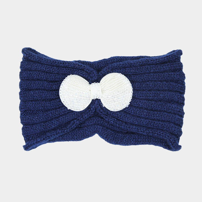 iLLASPARKZ Soft Knit Bow Headband