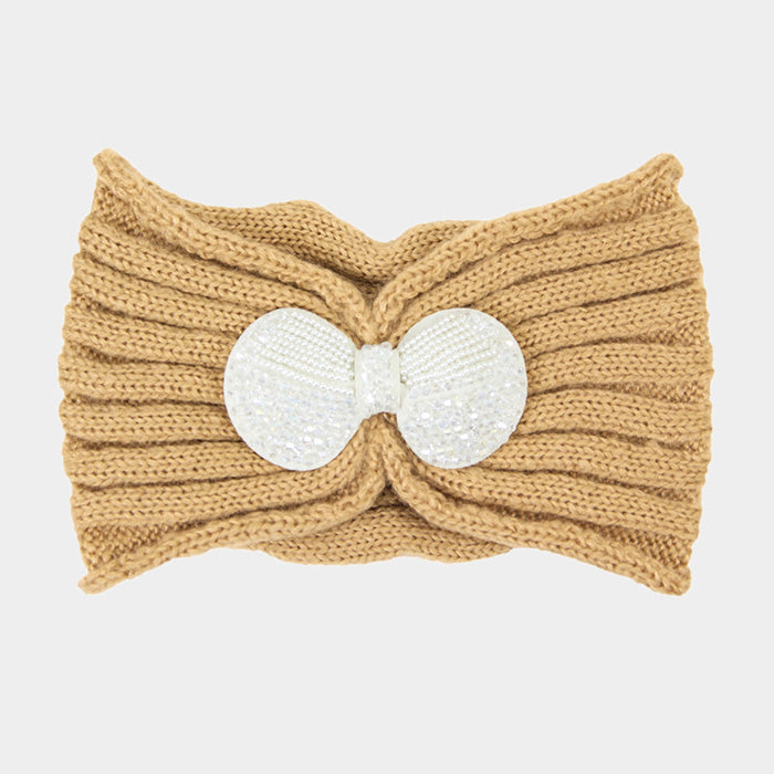 iLLASPARKZ Soft Knit Bow Headband