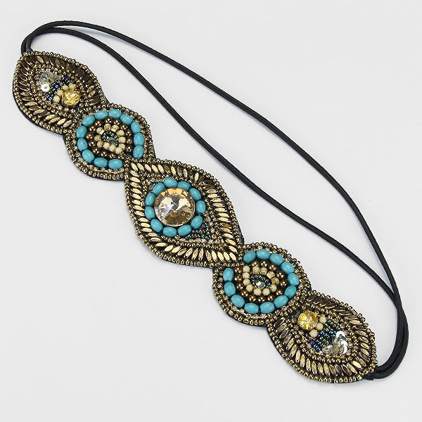 iLLASPARKZ Ornate Boho Stretch Headband