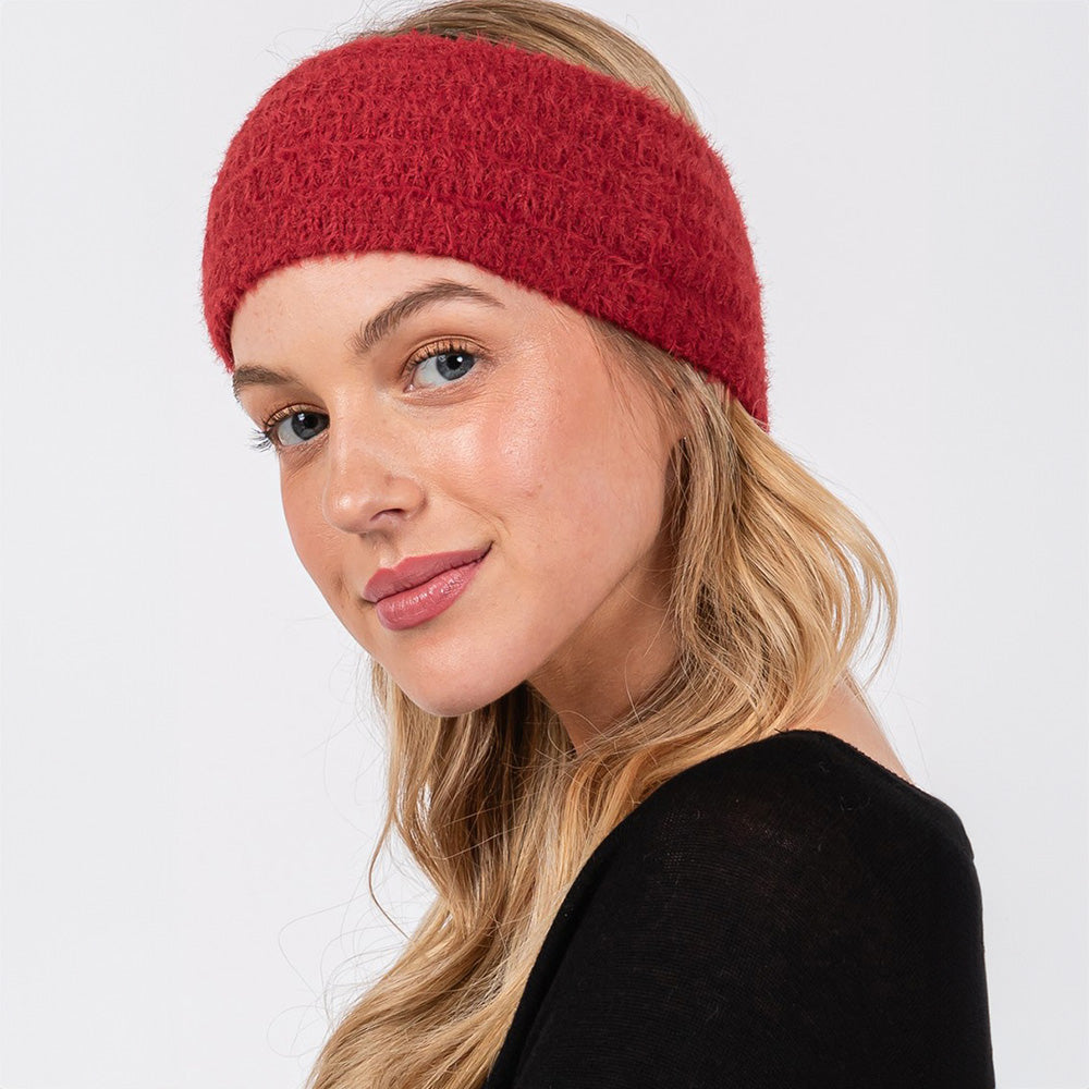 iLLASPARKZ Fuzzy Cable Knit Headband