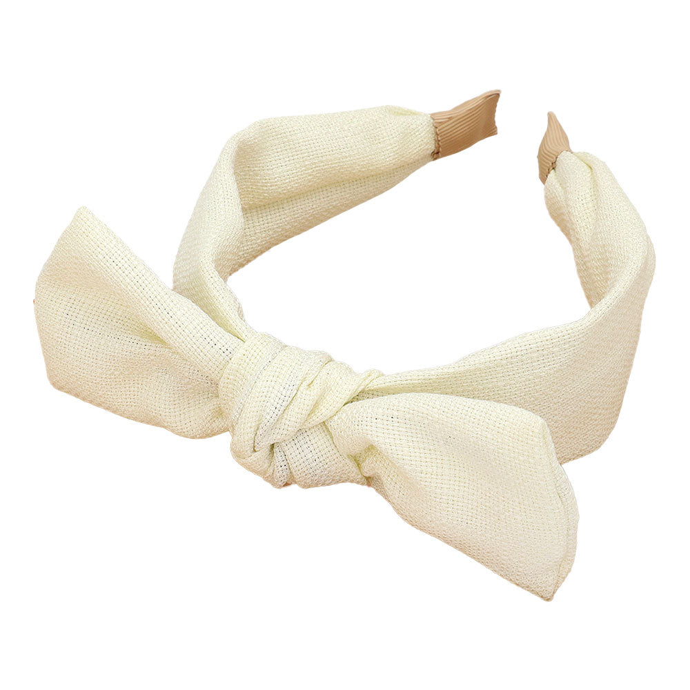 iLLASPARKZ Fabric Knot Bow Headband