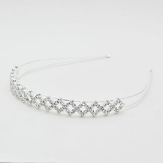 iLLASPARKZ Crystal Rhinestone Jagged Chevron Headband