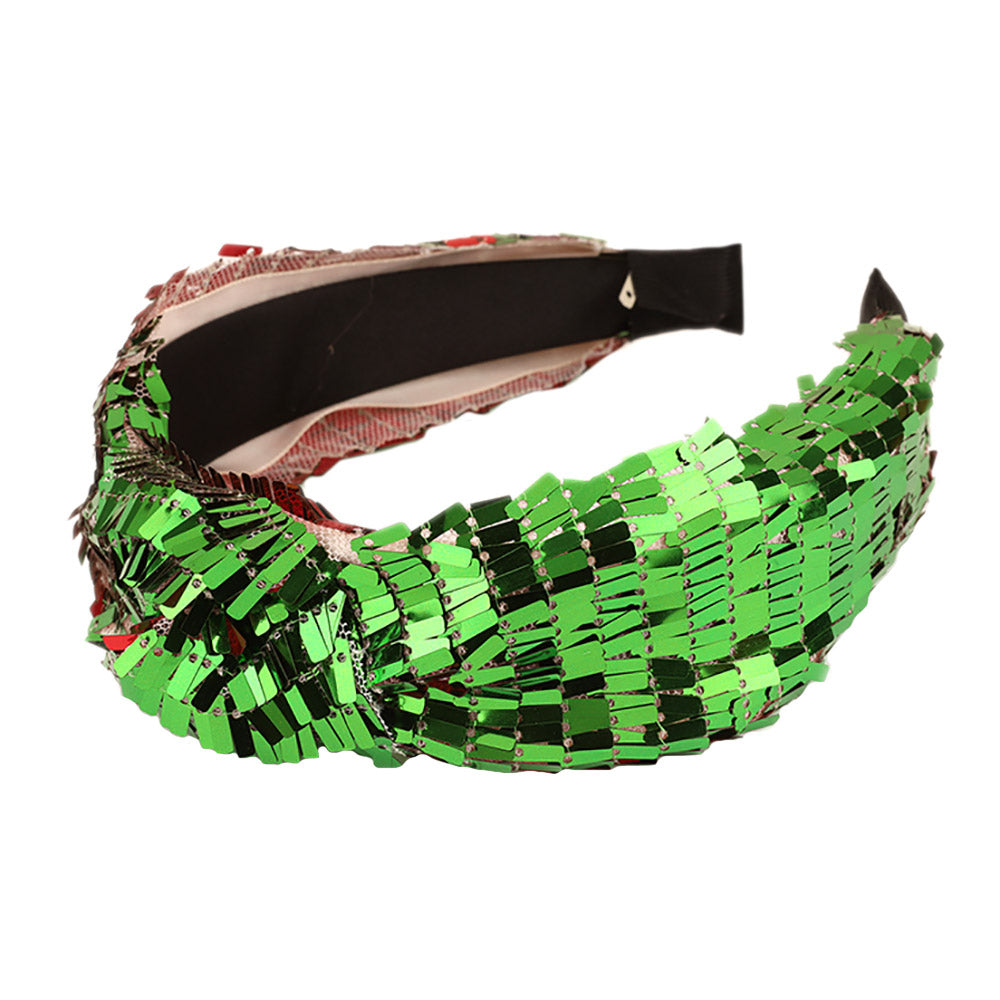 iLLASPARKZ Sequin Knot Headband