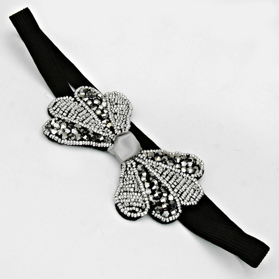 iLLASPARKZ Embellished Bow Stretch Headband