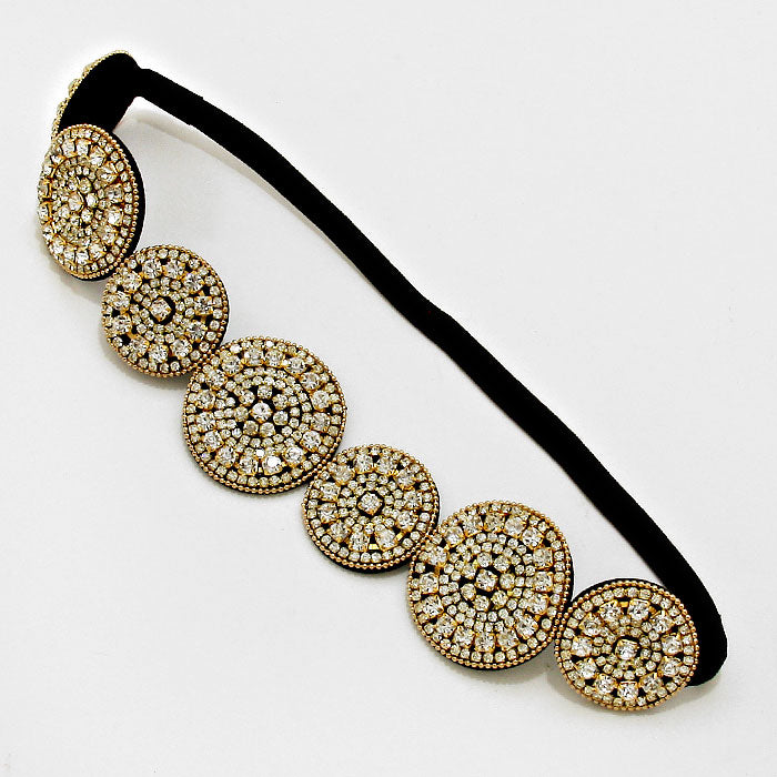 iLLASPARKZ Crystal embellished stretch headband