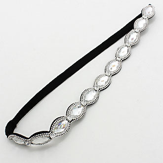 iLLASPARKZ Pave Marquise Stretch Headband