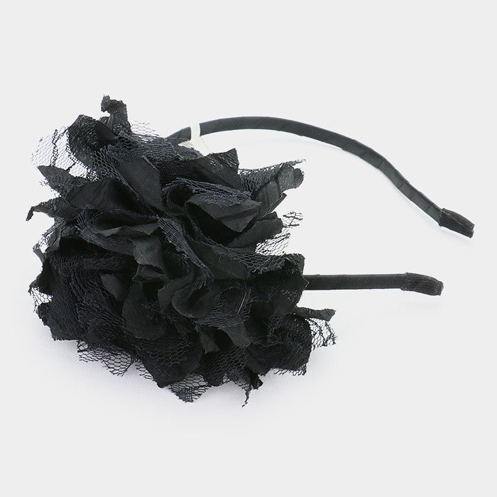 iLLASPARKZ Mesh flower headband