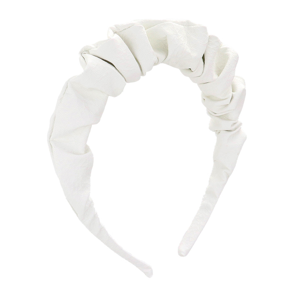 iLLASPARKZ Pleated Solid Headband