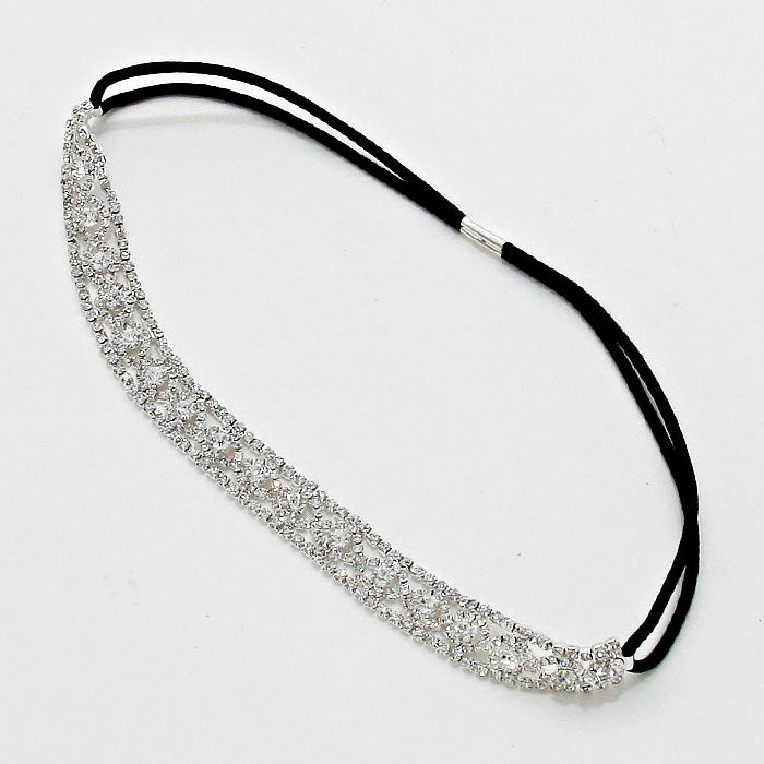 iLLASPARKZ Crystal Rhinestone Stretch Headband