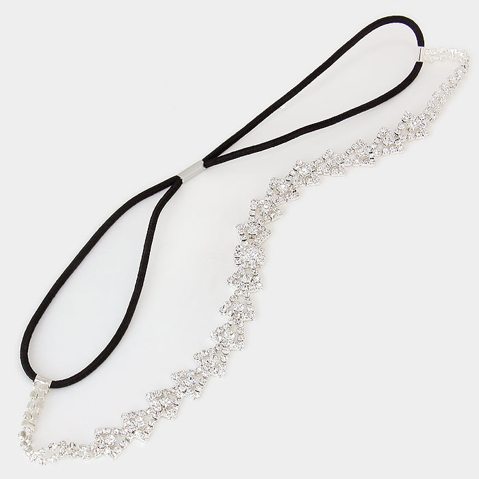 iLLASPARKZ Thin Crystal Stretch Headband